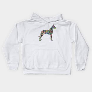 Beautiful Great Dane Dog Totem Tattoo Art Kids Hoodie